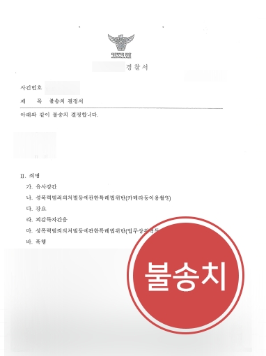 포항성범죄변호사 | 카메라촬영죄 등 다수 혐의 의뢰인, 포항성범죄변호사 조력으로 ‘불송치’