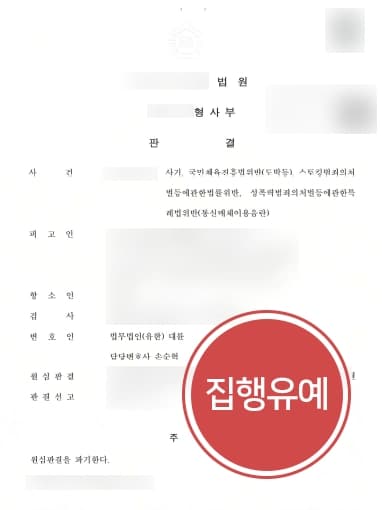 [스토킹처벌법 항소 사례] SNS이용 스토킹·통매음 위반 징역형, 형사전문변호사 원심 파기 및 집행유예로 방어 